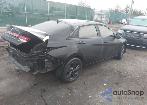 2022 Hyundai Elantra Sel из США, поврежденный, VIN KMHLM4AGXNU242875